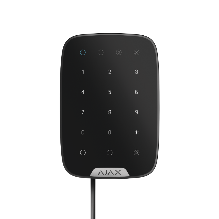 Pilt Ajax Keypad Fibra black EU