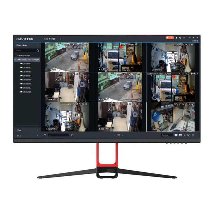 Pilt Dahua 28" 4K monitor mõeldud 24/7 tööks LM28-F400