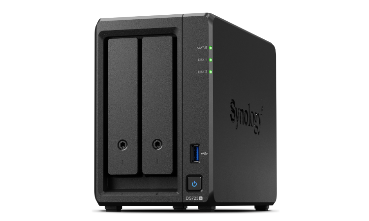 Pilt Synology DiskStation DS723+ (NAS) 2xSATA (laiendatav kuni 7ni), 2xRJ45