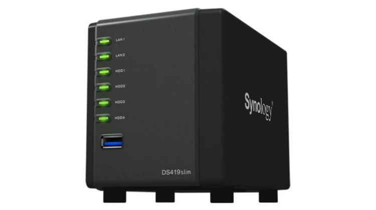 Pilt Synology DiskStation DS419slim EoL