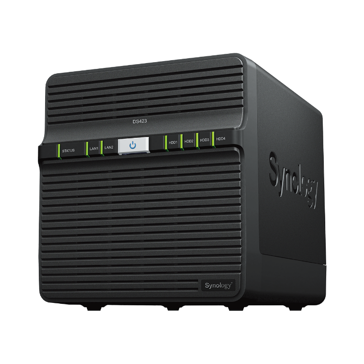 Pilt Synology DiskStation DS423 (NAS) 4xSATA, 2xRJ45