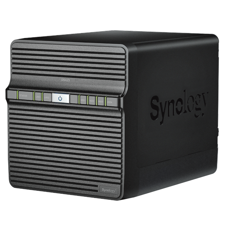 Pilt Synology DiskStation DS423 (NAS) 4xSATA, 2xRJ45