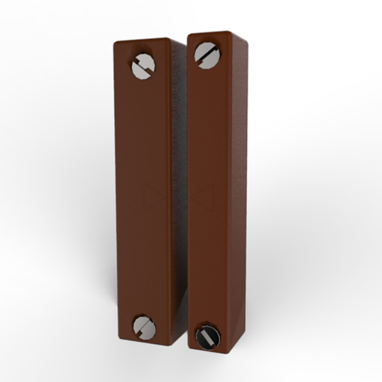 Pilt Miniatüürne magnetkontakt puit/plastikuksele CQR SC517/BR