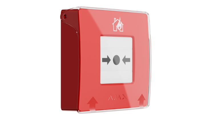 Pilt Ajax EN54 Manual Call Point punane