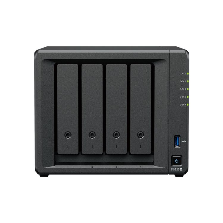 Pilt Synology DiskStation DS925+ (NAS) 4xSATA (laiendatav kuni 9ni), 2xRJ45 