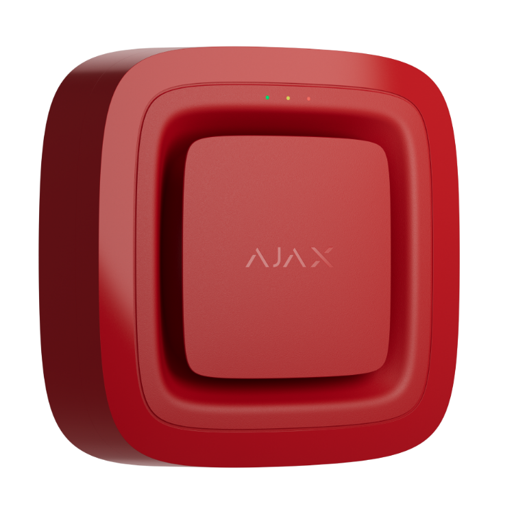 Pilt Ajax EN54 FireProtect (Sounder) sireen, punane