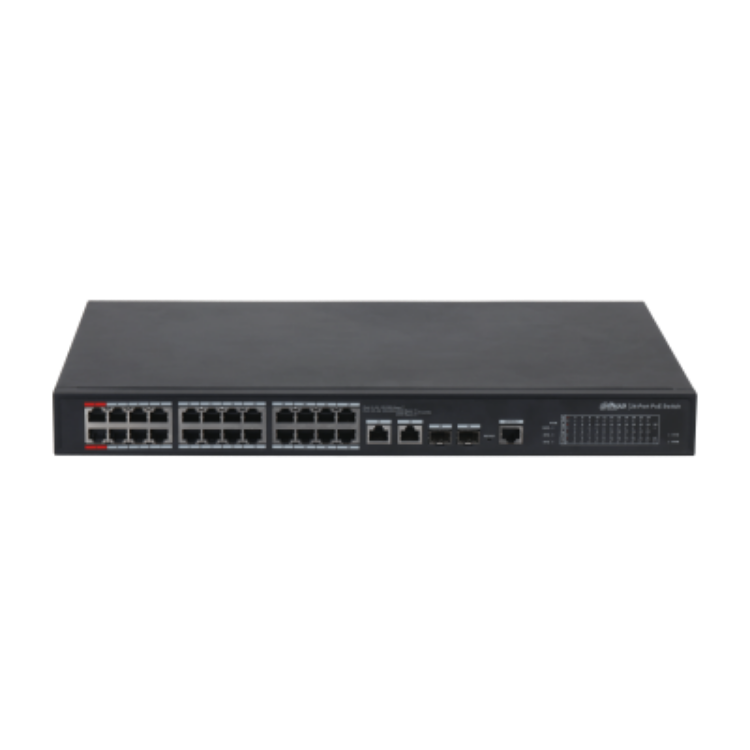 Pilt 24 pordiga manageeritav PoE switch Dahua PFS4226-24ET-360-V3