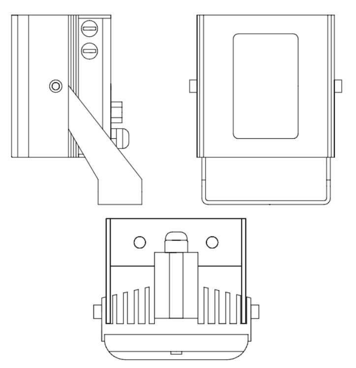 Pilt GJD IM-8-P Clarius PLUS IR 850nm 26W PoE+ IR valgusti