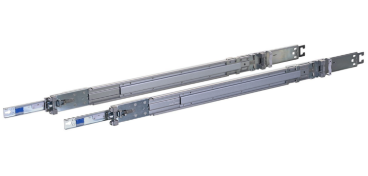 Pilt Synology RKS-02 siinide komplekt NASi serverikappi kinnitamiseks (19" rack 610-890mm)