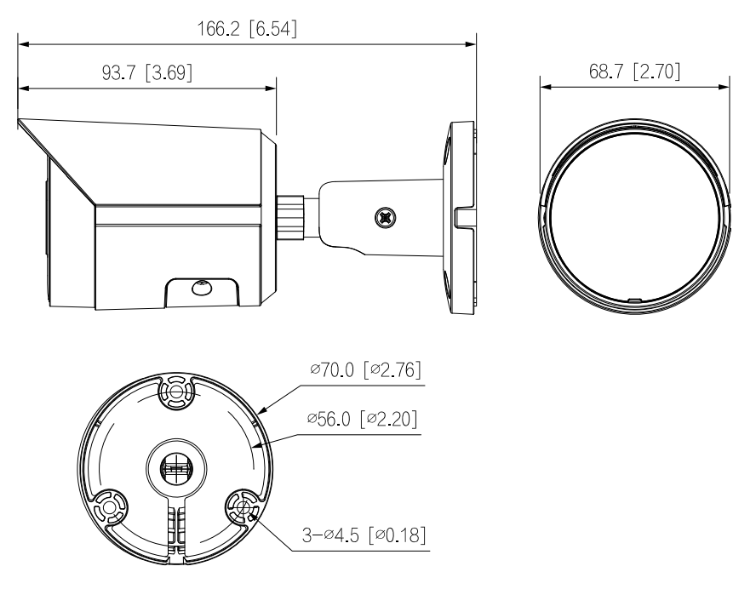 Pilt IP mini-torukaamera Dahua IPC-HFW2849S-S-IL 8MP WizSense