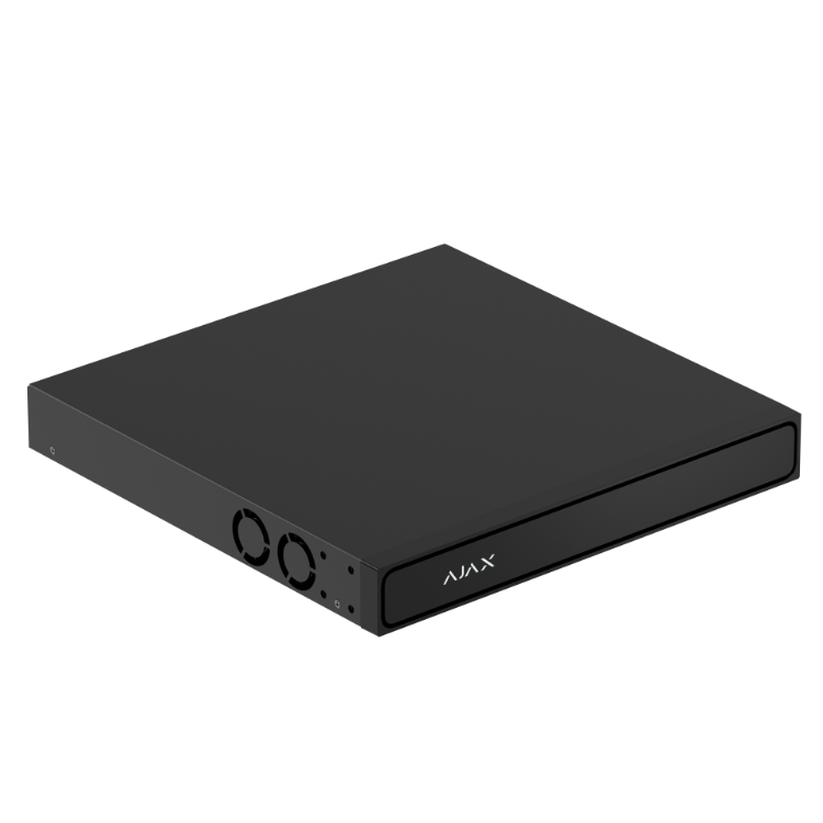 Pilt Ajax Superior NVR H2DAI16PAC 32-kanaline videosalvesti, must