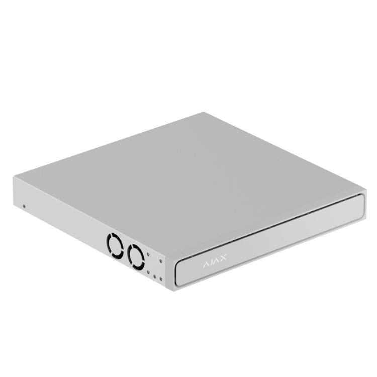 Pilt Ajax Superior NVR H2DAI16PAC 32-kanaline videosalvesti, valge